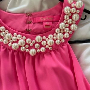 Lilly Pulitzer pearl top